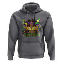 Mardi Gras Queen Hoodie Messy Pun Carnival Party