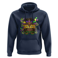 Mardi Gras Queen Hoodie Messy Pun Carnival Party