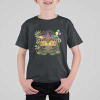 Mardi Gras Queen T Shirt For Kid Messy Pun Carnival Party