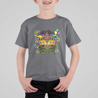 Mardi Gras Queen T Shirt For Kid Messy Pun Carnival Party