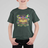 Mardi Gras Queen T Shirt For Kid Messy Pun Carnival Party
