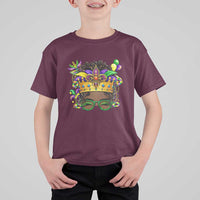 Mardi Gras Queen T Shirt For Kid Messy Pun Carnival Party