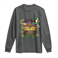 Mardi Gras Queen Long Sleeve Shirt Messy Pun Carnival Party
