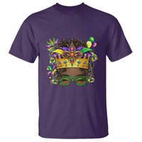Mardi Gras Queen T Shirt Messy Pun Carnival Party