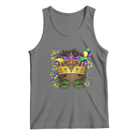 Mardi Gras Queen Tank Top Messy Pun Carnival Party