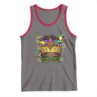 Mardi Gras Queen Tank Top Messy Pun Carnival Party