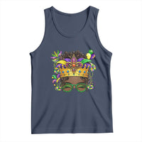 Mardi Gras Queen Tank Top Messy Pun Carnival Party