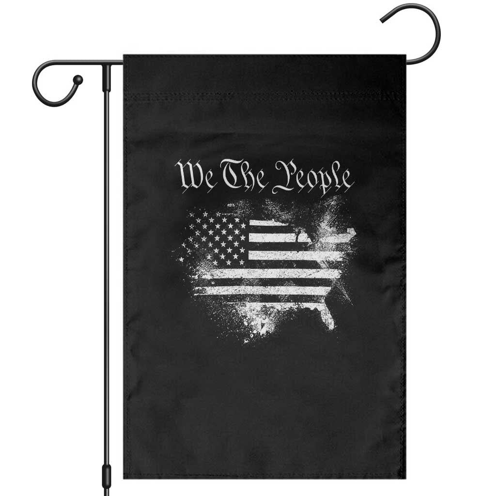 We The People Garden Flag Vintage Grunge American Flag 4th of July 1776