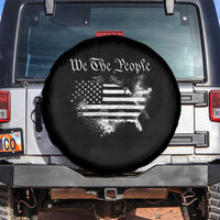 We The People Spare Tire Cover Vintage Grunge American Flag 4th of July 1776