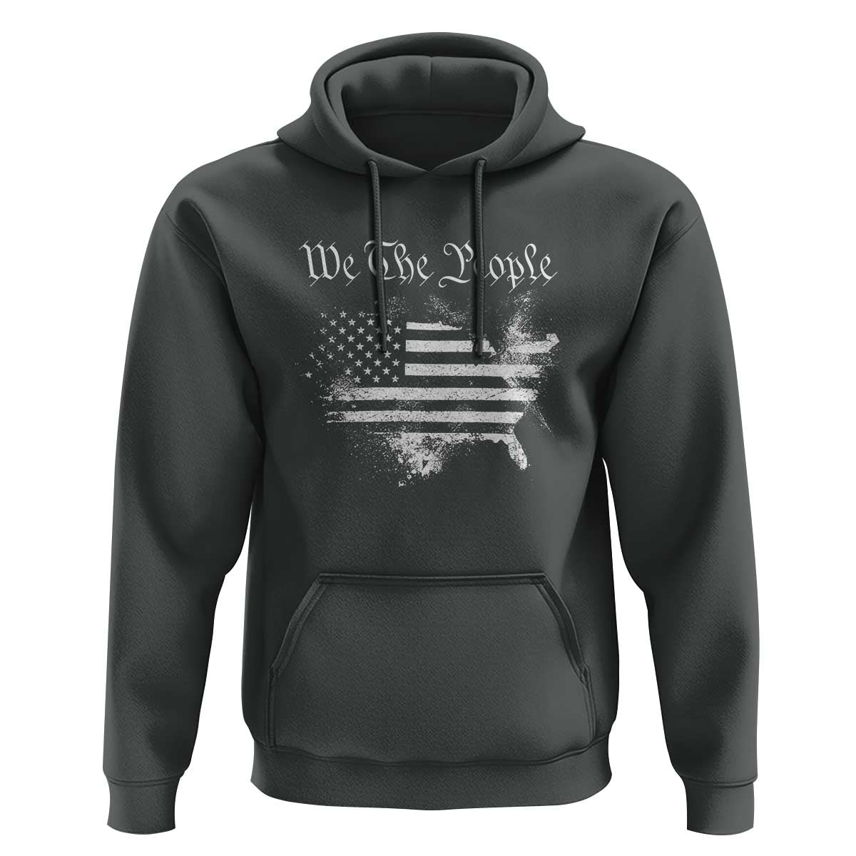 We The People Hoodie Vintage Grunge American Flag 4th of July 1776