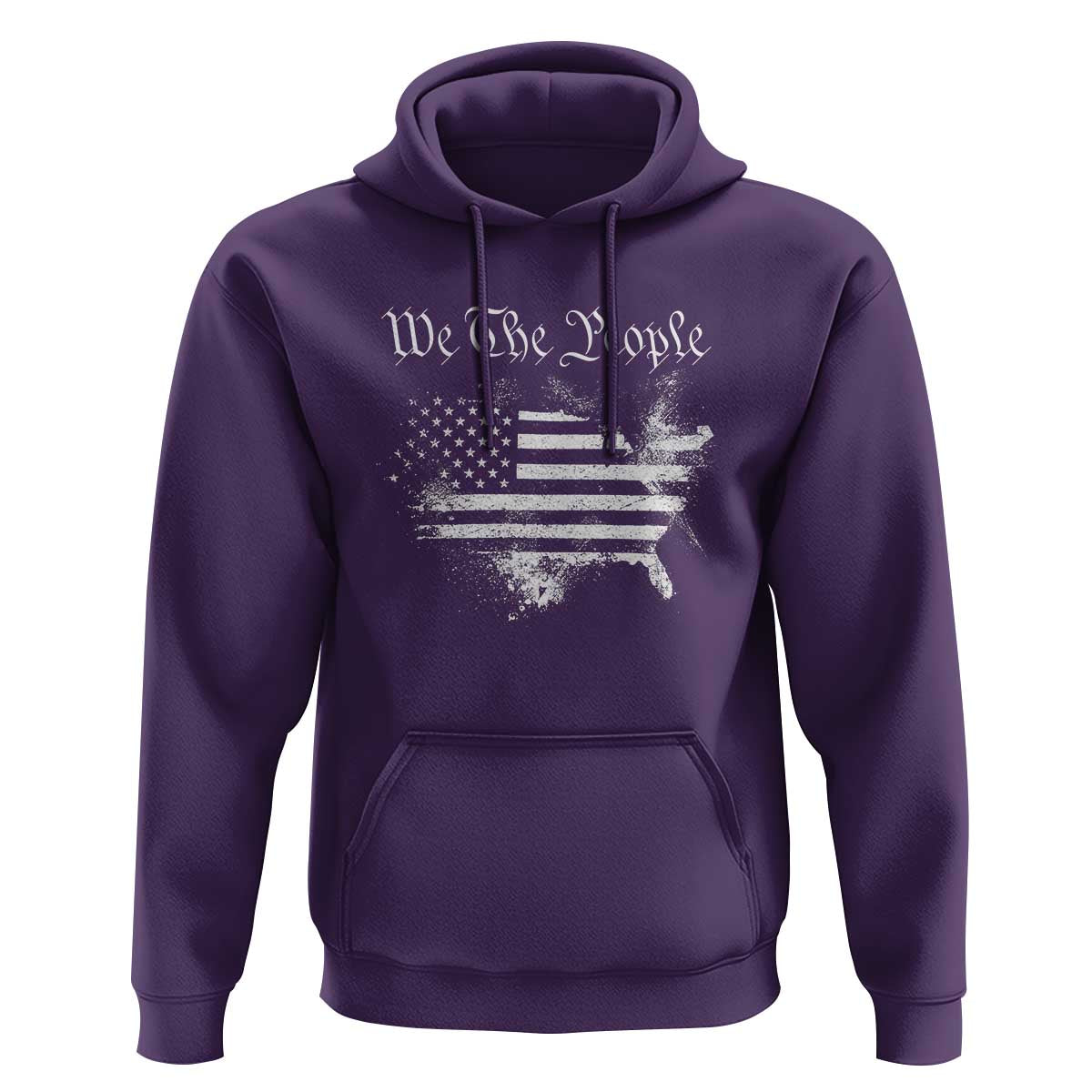 We The People Hoodie Vintage Grunge American Flag 4th of July 1776