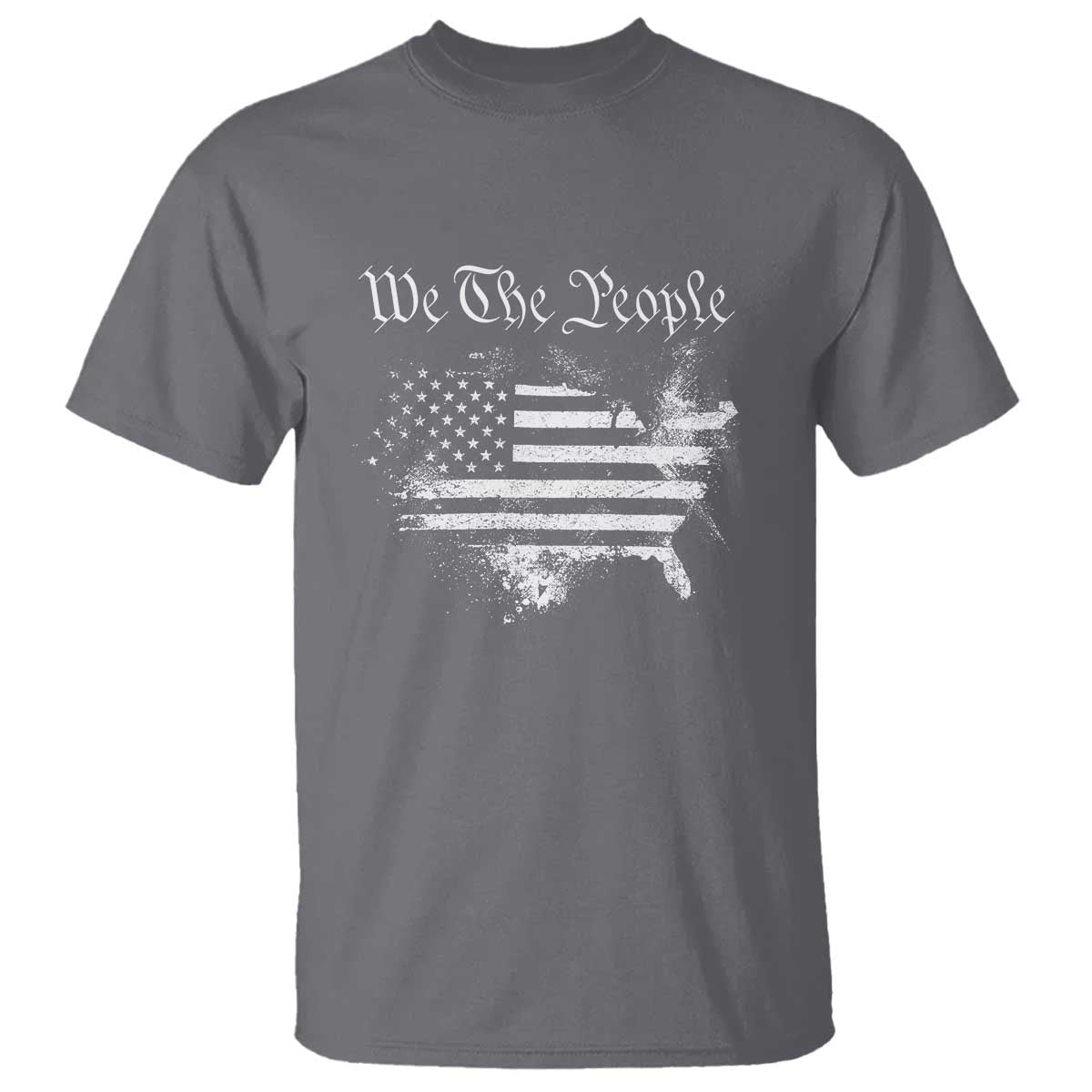 We The People T Shirt Vintage Grunge American Flag 4th of July 1776