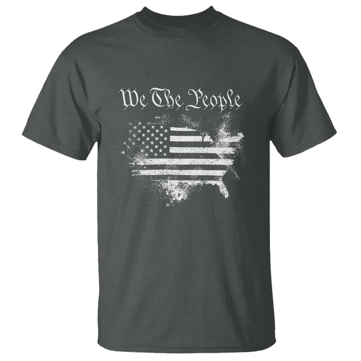 We The People T Shirt Vintage Grunge American Flag 4th of July 1776