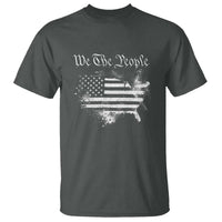 We The People T Shirt Vintage Grunge American Flag 4th of July 1776