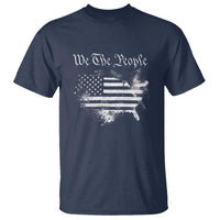 We The People T Shirt Vintage Grunge American Flag 4th of July 1776