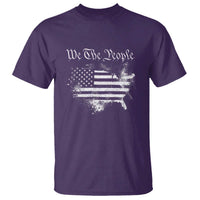 We The People T Shirt Vintage Grunge American Flag 4th of July 1776