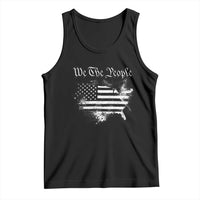 We The People Tank Top Vintage Grunge American Flag 4th of July 1776