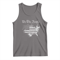 We The People Tank Top Vintage Grunge American Flag 4th of July 1776