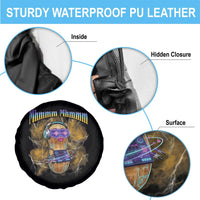 Funny Burnt Peanut Goop Spare Tire Cover DJ Music Meme