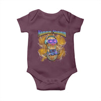 Funny Burnt Peanut Goop Baby Onesie DJ Music Meme