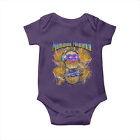 Funny Burnt Peanut Goop Baby Onesie DJ Music Meme
