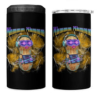 Funny Burnt Peanut Goop 4 in 1 Can Cooler Tumbler DJ Music Meme
