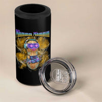 Funny Burnt Peanut Goop 4 in 1 Can Cooler Tumbler DJ Music Meme
