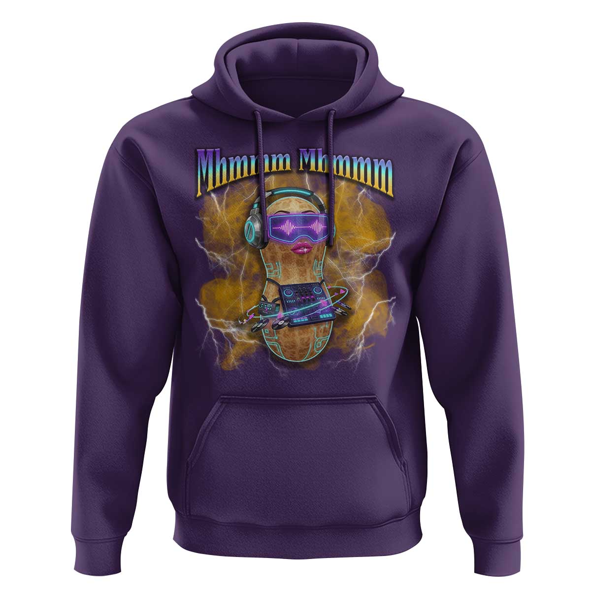 Funny Burnt Peanut Goop Hoodie DJ Music Meme