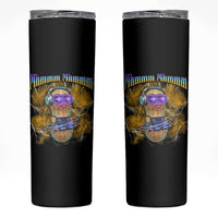 Funny Burnt Peanut Goop Skinny Tumbler DJ Music Meme