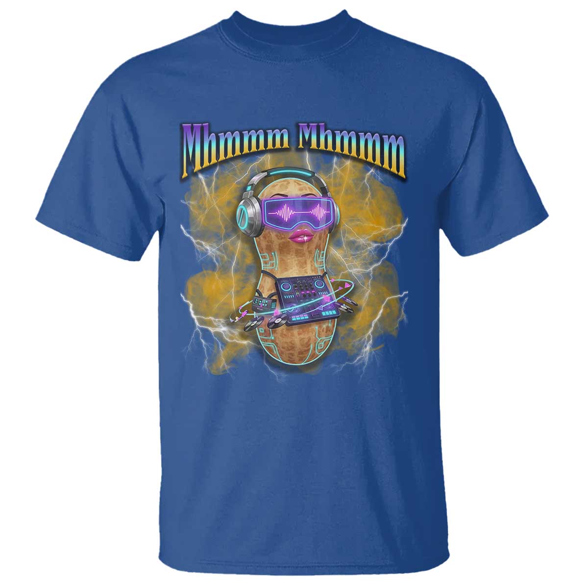 Funny Burnt Peanut Goop T Shirt DJ Music Meme