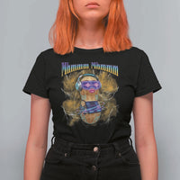 Funny Burnt Peanut Goop T Shirt For Women DJ Music Meme