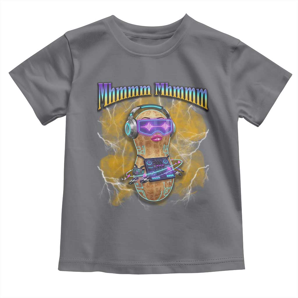 Funny Burnt Peanut Goop Toddler T Shirt DJ Music Meme