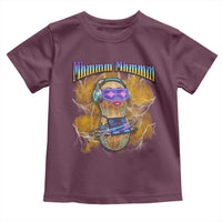 Funny Burnt Peanut Goop Toddler T Shirt DJ Music Meme