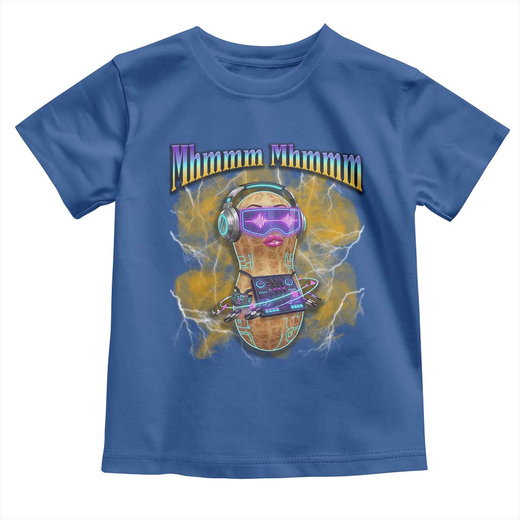 Funny Burnt Peanut Goop Toddler T Shirt DJ Music Meme