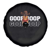 Funny Burnt Peanut Goop Spare Tire Cover Internet Viral Meme Trendy