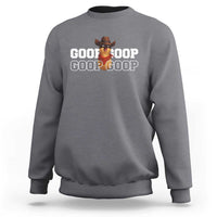 Funny Burnt Peanut Goop Sweatshirt Internet Viral Meme Trendy
