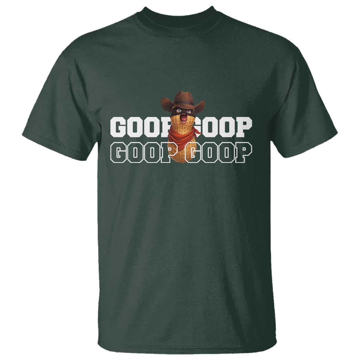 Funny Burnt Peanut Goop T Shirt Internet Viral Meme Trendy