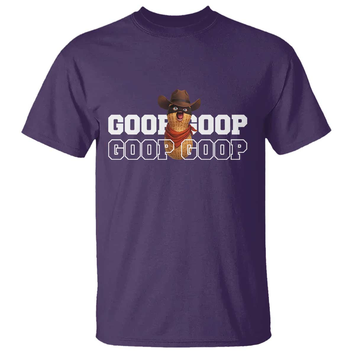 Funny Burnt Peanut Goop T Shirt Internet Viral Meme Trendy