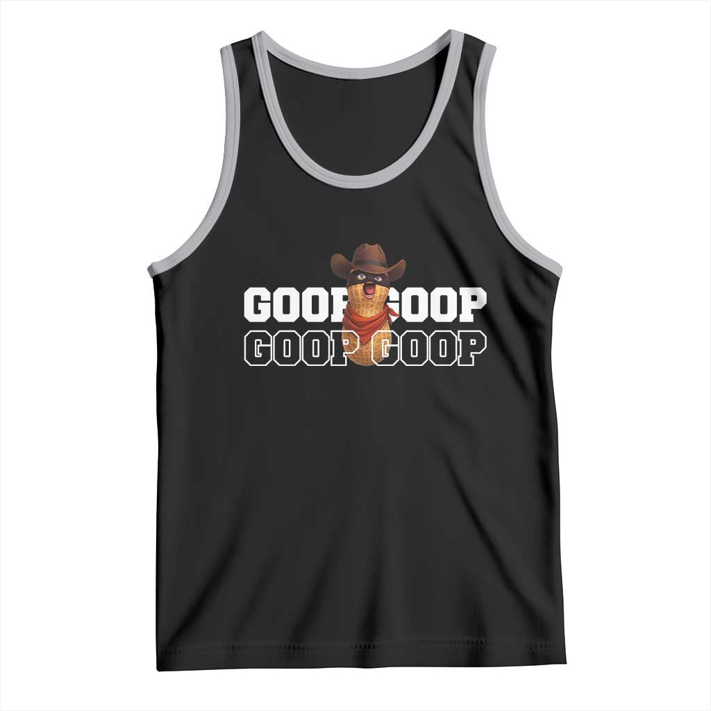 Funny Burnt Peanut Goop Tank Top Internet Viral Meme Trendy
