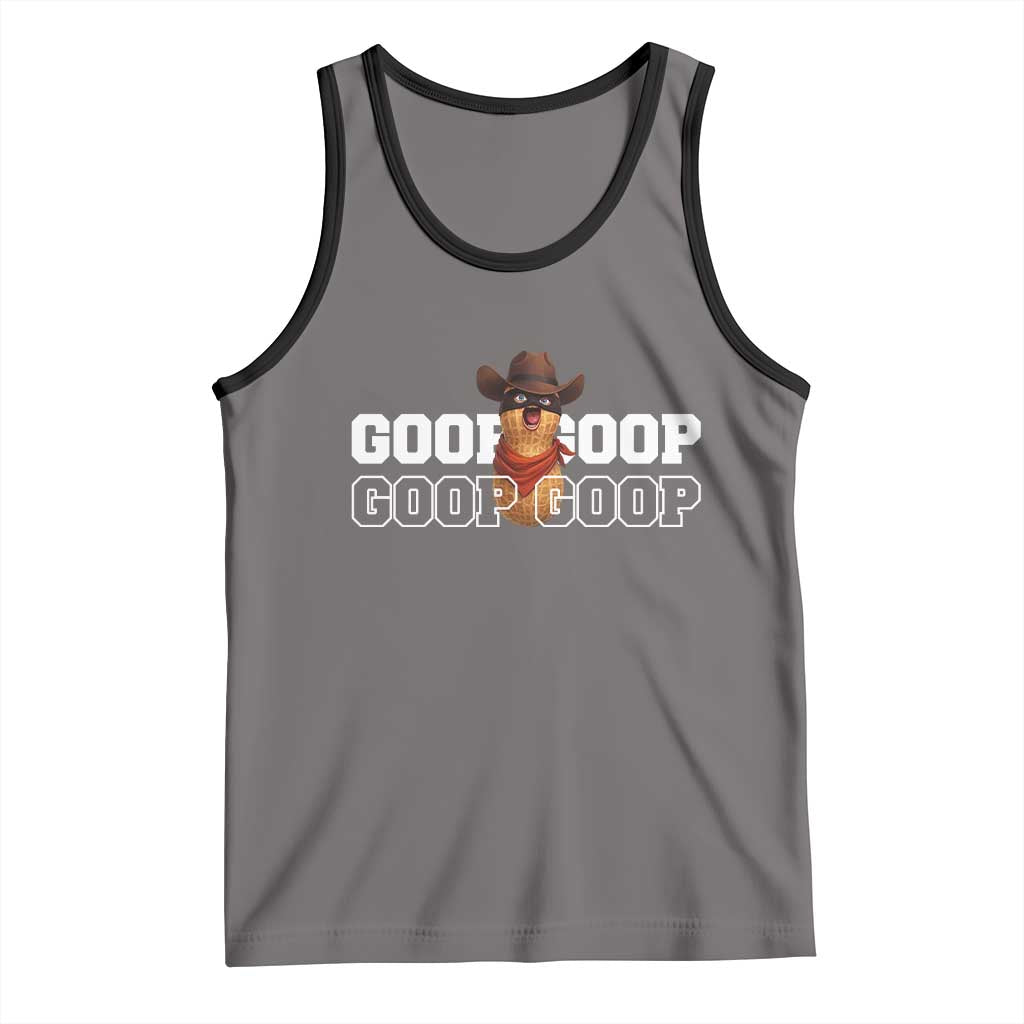 Funny Burnt Peanut Goop Tank Top Internet Viral Meme Trendy