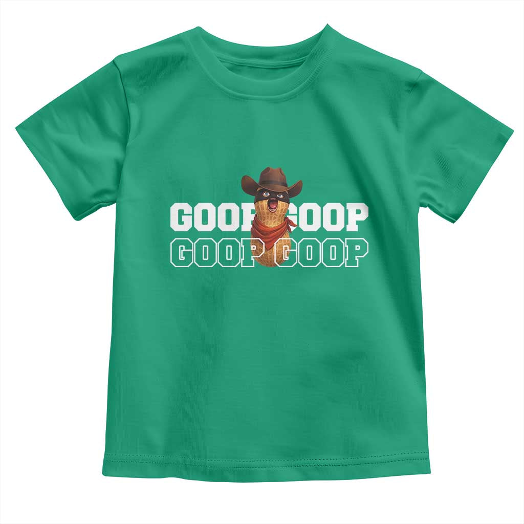 Funny Burnt Peanut Goop Toddler T Shirt Internet Viral Meme Trendy