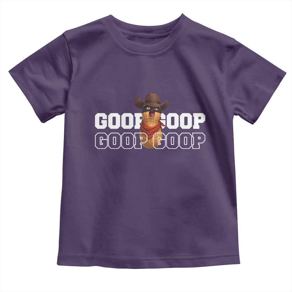 Funny Burnt Peanut Goop Toddler T Shirt Internet Viral Meme Trendy