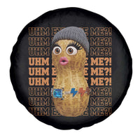 Funny Burnt Peanut Goop Spare Tire Cover Uhm Excuse Me