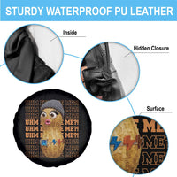 Funny Burnt Peanut Goop Spare Tire Cover Uhm Excuse Me
