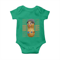 Funny Burnt Peanut Goop Baby Onesie Uhm Excuse Me