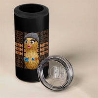 Funny Burnt Peanut Goop 4 in 1 Can Cooler Tumbler Uhm Excuse Me