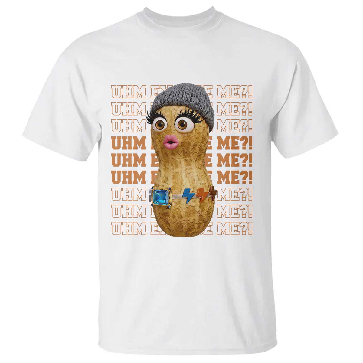 Funny Burnt Peanut Goop T Shirt Uhm Excuse Me