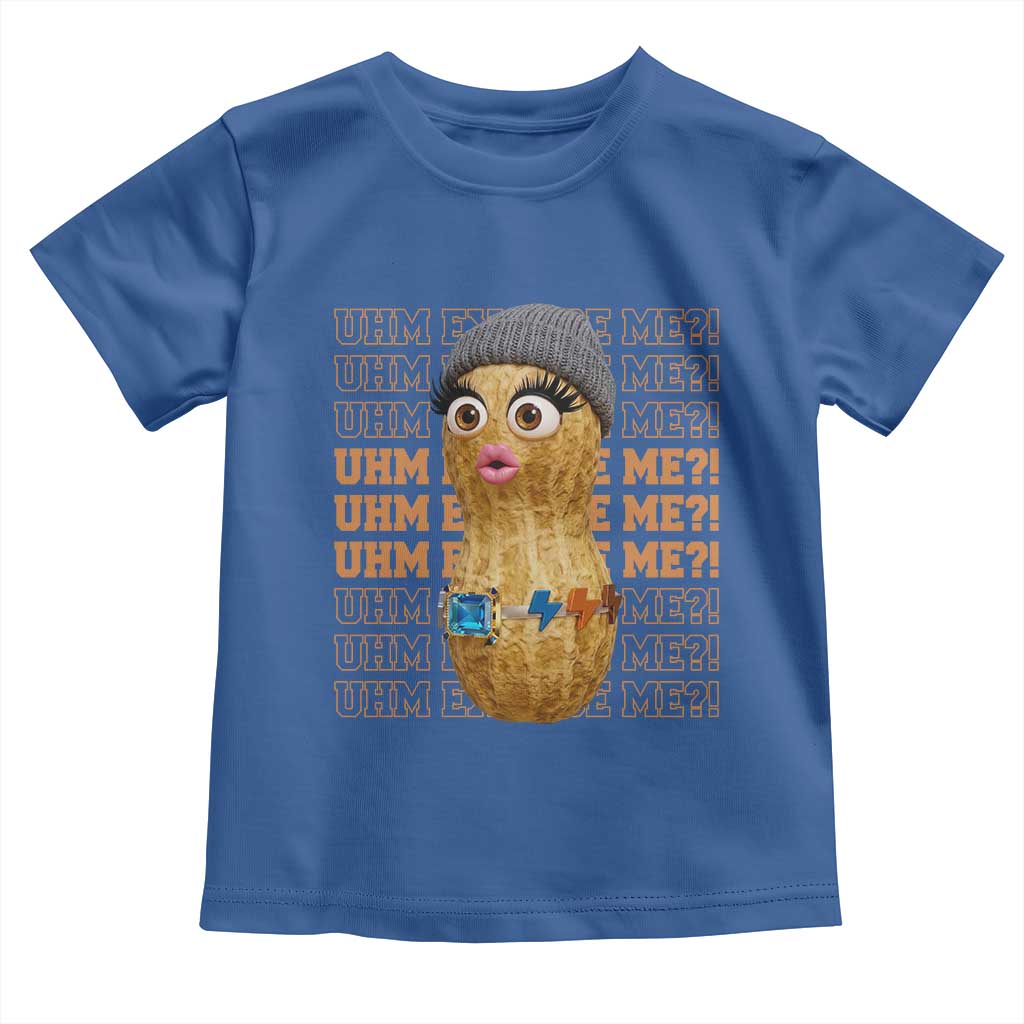 Funny Burnt Peanut Goop Toddler T Shirt Uhm Excuse Me