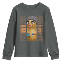Funny Burnt Peanut Goop Youth Sweatshirt Uhm Excuse Me