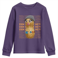 Funny Burnt Peanut Goop Youth Sweatshirt Uhm Excuse Me